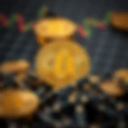 Conceptual representation of Bitcoin ETF