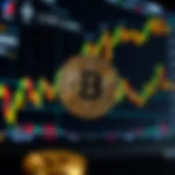 Real-time Bitcoin price chart