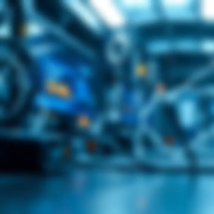 Conceptual Illustration of Blockchain Technology