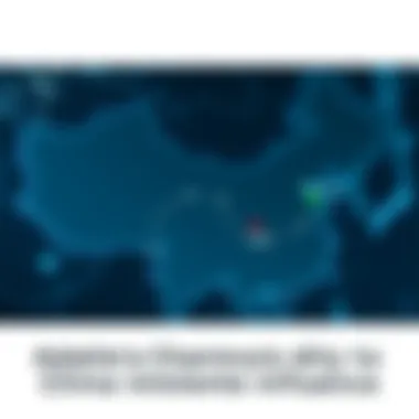 Trade Dynamics and China's CBDC Influence Map highlighting trade routes influenced by CBDC