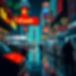 Illustration depicting market fluctuations due to E-Cash delisting