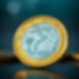 Symbol of Euro currency representing economic unity in Europe