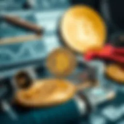 Visual representation of Bitcoin recovery tools