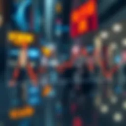 Graph illustrating the fluctuation of KRW and USD exchange rates