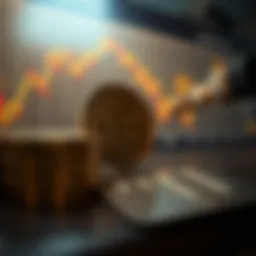 Visual representation of cryptocurrency risk analysis
