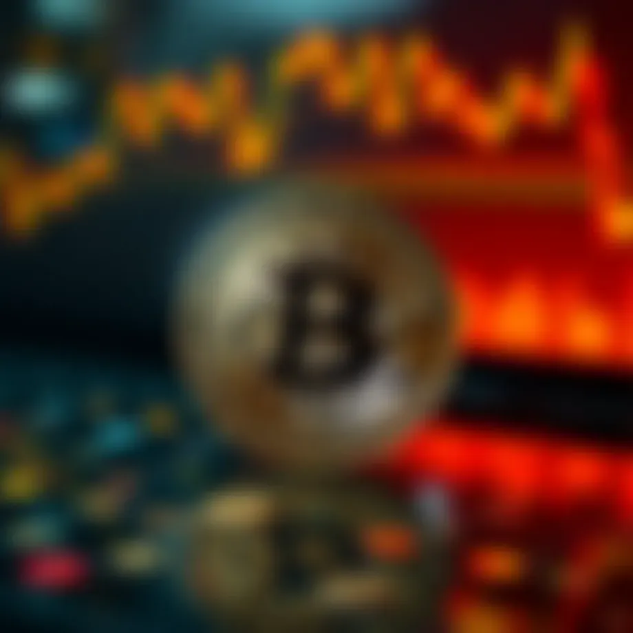 A visual representation of Bitcoin price trends